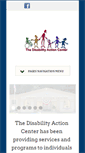 Mobile Screenshot of disabilityactioncenter.com